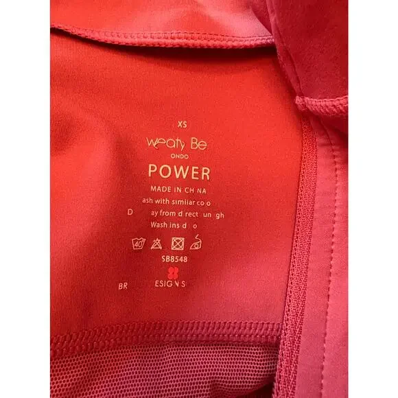 SWEAT BETTY THE POWER 7/8 LEGGINGS SIZE 6  AND JACKET SIZE XS SET - Picture 8 of 9